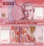 Chile 5000 Pesos 2009 (BA01694312) UNC