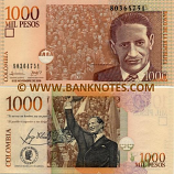 Colombia 1000 Pesos 9.11.2006 (803647xx) UNC