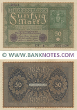 Germany 50 Reichsmark 24.6.1919 (SR(a) Nº162708) (lt. circulated) XF