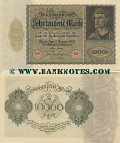 Germany 10000 Mark 19.1.1922 (J.7932241) AU