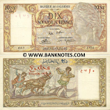 Algeria 10 Nouveaux Francs 25.11.1960 (M.638/15936124) (circulated) F-VF