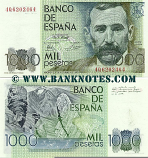 Spain 1000 Pesetas 23.10.1979 (9574934) AU