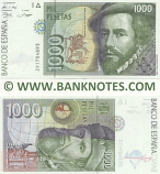 Spain 1000 Pesetas 12.10.1992 (2D3409652) (lt. circulated) XF+