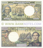 French Pacific Territories 5000 Francs 2006 (Q.013/031548360) (lt. circulated) XF-AU