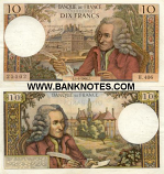 France 10 Francs C.2.3.1972.C. (R.756/1889170937) (circulated) F-VF