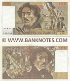 France 100 Francs 1984 (M.79/1961790747) (lt. circulated) XF-AU