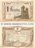 France 1 Franc 1926 (CC de la Marne) (Nº 0,296,123) (circulated) aXF