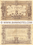 France 1 Franc 1915 (CC de Poitiers et de la Vienne) (Nº F/24989) (circulated) Fine