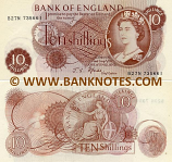 Great Britain 10 Shillings (1960-70) (B27N/7356xx) AU-UNC