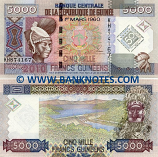 Guinea 5000 Francs 2010 (KH8741xx) UNC