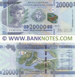 Guinea 20000 Francs 2015 (EY4616xx) UNC