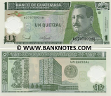 Guatemala 1 Quetzal 2006 (B270739xxB) UNC