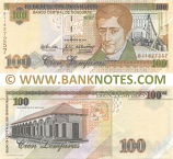 Honduras 100 Lempiras 26.8.2004 (BJ1827257) UNC
