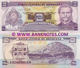 Honduras 2 Lempiras 26.8.2004 (Q82715xx) UNC