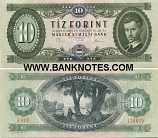 Hungary 10 Forint 1975 (A110/1202xx) UNC