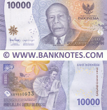 Indonesia 10000 Rupiah 2022/2023 (GBY5509xx) UNC