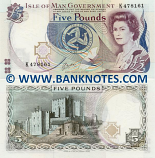 Isle of Man 5 Pounds (1991) (K4781xx) UNC