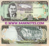 Jamaica 100 Dollars 15.1.2009 (APC6310xx) UNC