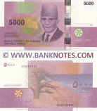 Comoros 5000 Francs 2006 (2017) (H3873721) UNC
