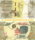 Madagascar 2000 Ariary (2017) (A204409xx) UNC