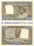 Madagascar 50 Francs = 10 Ariary (1969) (X.27/067123618) (lt. circulated) XF