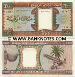 Mauritania 200 Ouguiya 1999 (E014/32911251) UNC