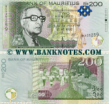 Mauritius 200 Rupees 2010 (BK53526x) UNC