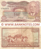Malawi 1 Kwacha 1.1.1983 (CA/A 483871) (circulated) Fine