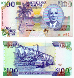 Malawi 100 Kwacha 1993 (AB412611) UNC