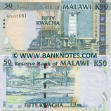 Malawi 50 Kwacha 6.7.2004 (AE03556xx) UNC