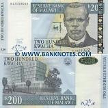 Malawi 200 Kwacha 1.6.2004 (BL63280xx) UNC