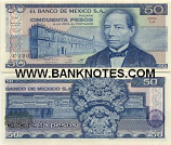 Mexico 50 Pesos 1981 (KL/E25069xx) UNC