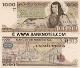 Mexico 1000 Pesos 3.9.1981 (SR/GL188888 = Good Luck) UNC