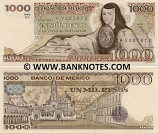 Mexico 1000 Pesos 13.05.1983 (UF/MV850493) UNC