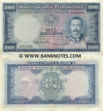 Mozambique 1000 Escudos 1953 (1334283) (circulated) VF