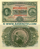 Mozambique 1 Escudo 1.1.1921 (5,495,209) AU