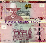 Namibia 100 Dollars 2012 (K86668455) UNC