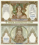 New Caledonia 100 Francs (1963) (O.168/04188682) (lt. circulated) aXF