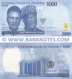 Nigeria 1000 Naira 2024 (Sig: Cardoso, Solaja) (U/97 741370) UNC