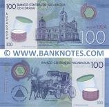 Nicaragua 100 Cordobas 26.3.2014 (A024638xx) UNC