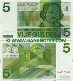 Netherlands 5 Gulden 28.3.1973 (3587878881) (circulated) VF