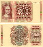 Norway 100 Kroner 1977 (AL0386433) UNC