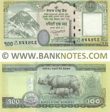 Nepal 100 Rupees 2019 (O/92 4554xx) UNC