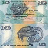 Papua New Guinea 10 Kina (1988-98)