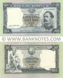 Portugal 50 Escudos 24.6.1960 (Sig: RdSN-Duque; AL-Gomes) (DR 14900) (lightly circulated) XF-AU