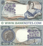 Portugal 1000 Escudos 19.5.1967 (KFK 00851) (Sig: Barbosa; Coutinho) AU