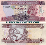 Solomon Islands 10 Dollars (2011) (C/5 7580xx) UNC