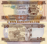 Solomon Islands 20 Dollars (2004) (C/2 968422) UNC