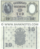 Sweden 10 Kronor 1962 (05987151) (Sig: Unidentified) (lt. circulated) XF+