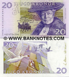 Sweden 20 Kronor 2006 (67402202xx) UNC